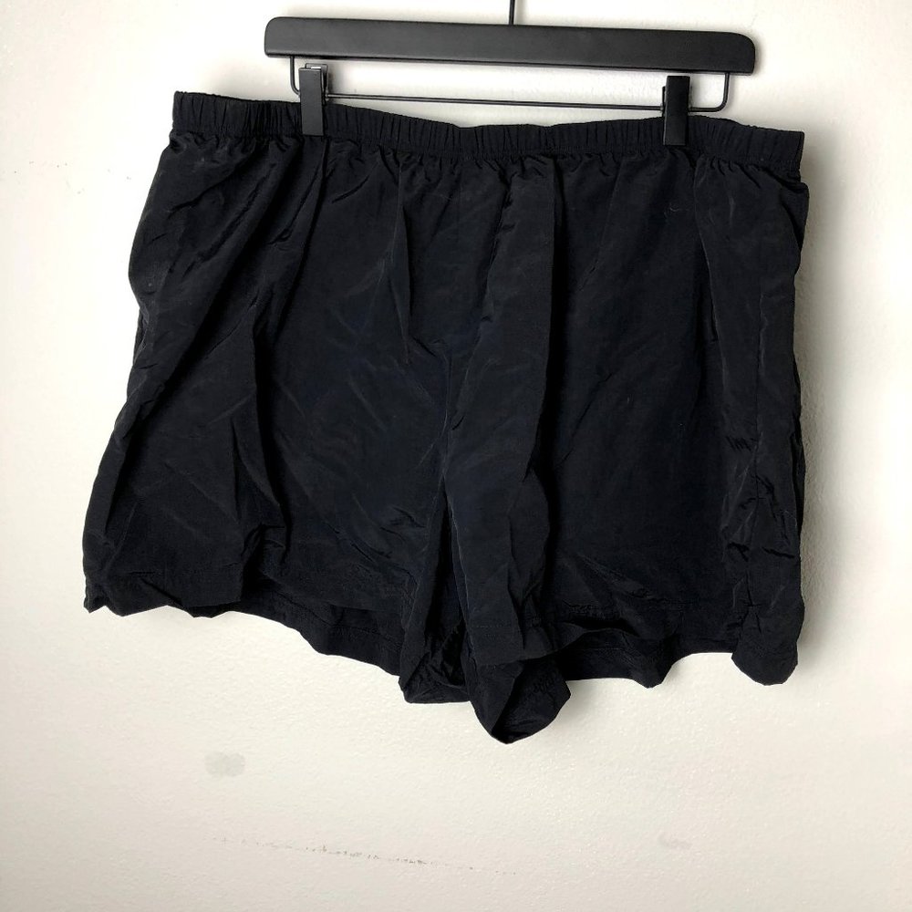 Lands' End Black Swim Short, 26W